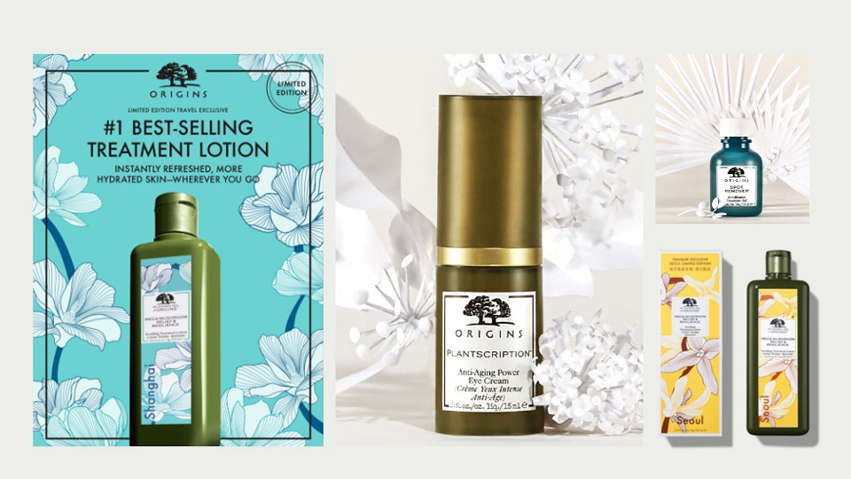 Origins — packaging detail