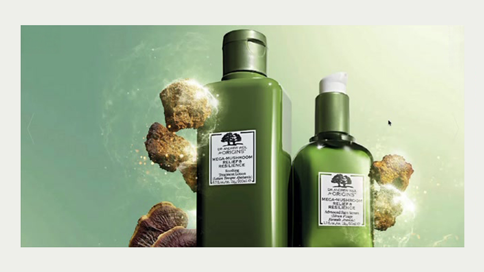Origins / Estée Lauder — beauty packaging design by DESIGNKK